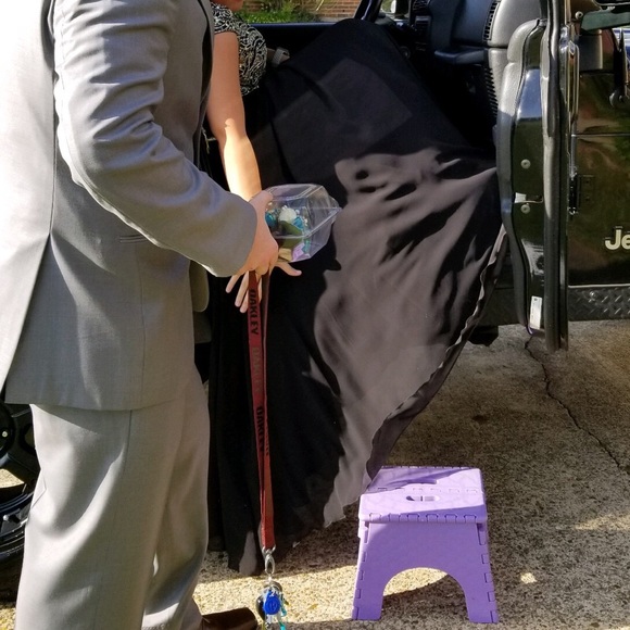 black prom dress - Picture 5 of 6